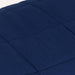 Pătură cu greutăți, albastru, 150x200 cm, 11 kg, textil - WALTI WALTI