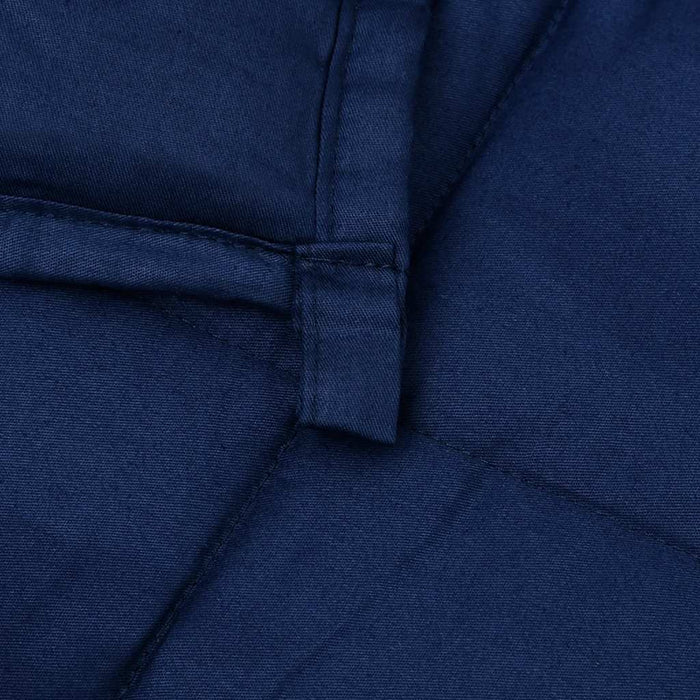 Pătură cu greutăți, albastru, 150x200 cm, 11 kg, textil - WALTI WALTI