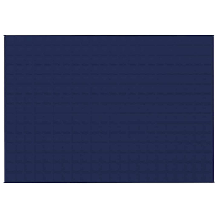 Pătură cu greutăți, albastru, 155x220 cm, 7 kg, material textil - WALTI WALTI