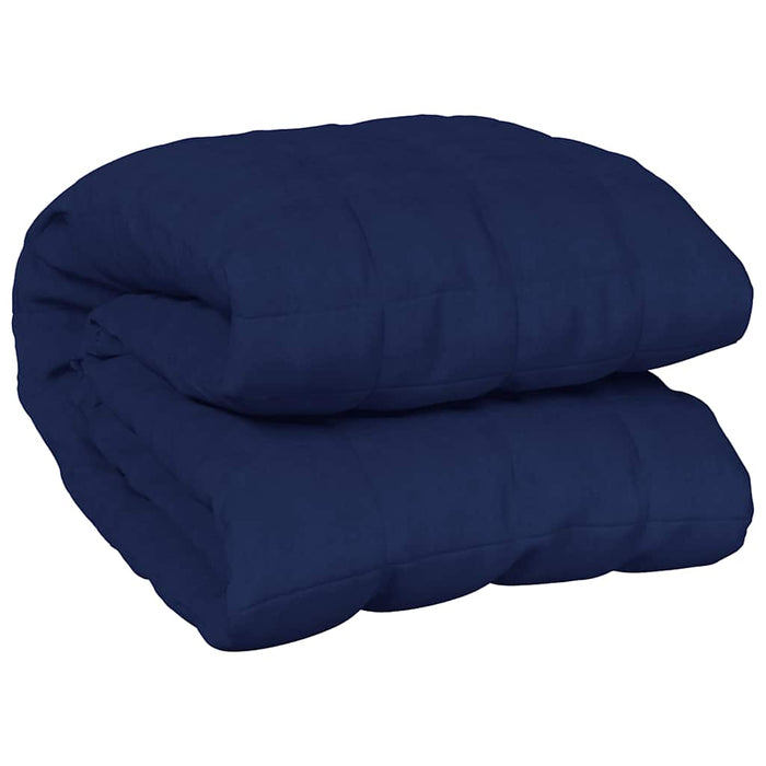 Pătură cu greutăți, albastru, 155x220 cm, 11 kg, textil - WALTI WALTI