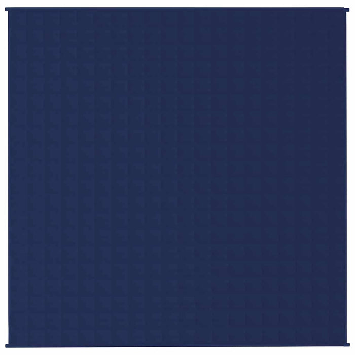 Pătură anti-stres, albastru, 200x200 cm, 13 kg, material textil - WALTI WALTI