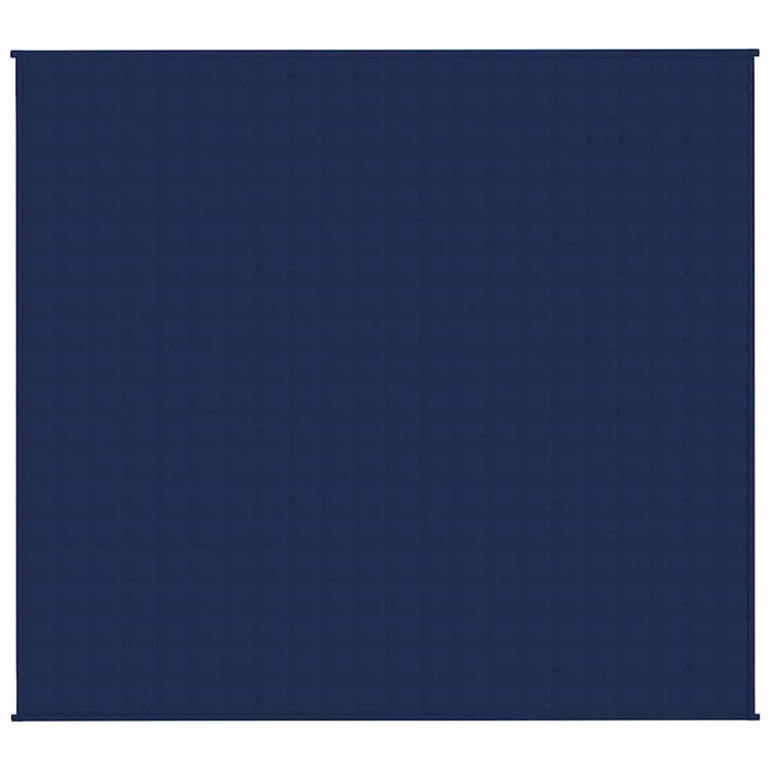 Pătură cu greutăți, albastru, 200x225 cm, 9 kg, material textil - WALTI WALTI