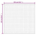 Pătură cu greutăți, albastru, 220x235 cm, 11 kg, textil - WALTI WALTI