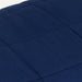 Pătură cu greutăți, albastru, 220x260 cm, 11 kg, textil - WALTI WALTI