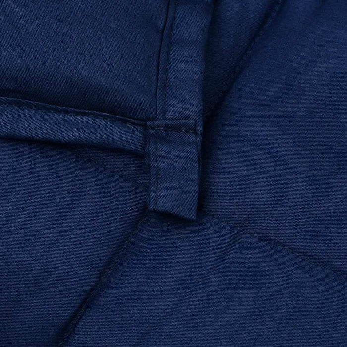 Pătură cu greutăți, albastru, 220x260 cm, 11 kg, textil - WALTI WALTI