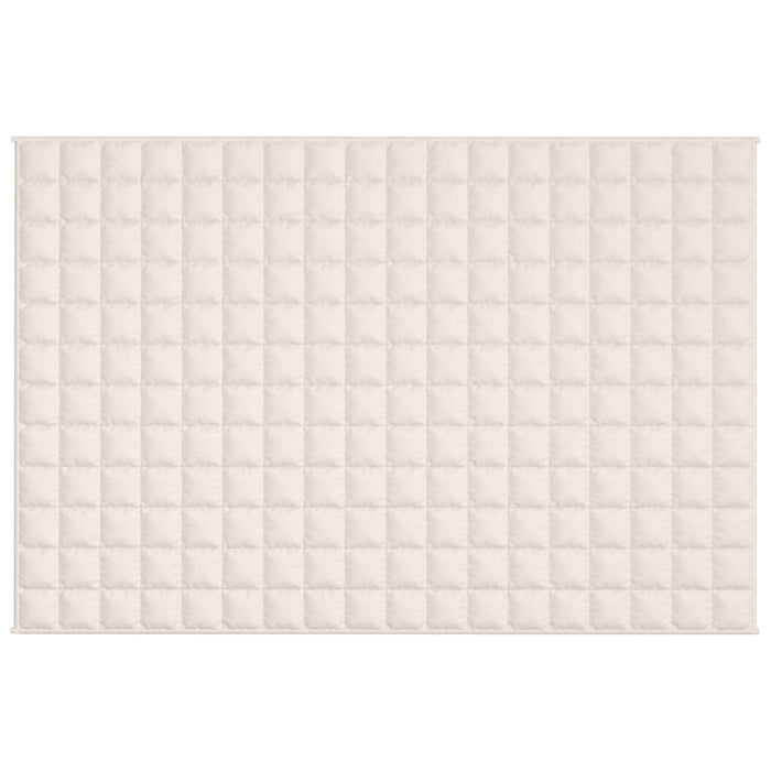 Pătură cu greutăți, crem deschis, 120x180 cm, 5 kg, textil - WALTI WALTI