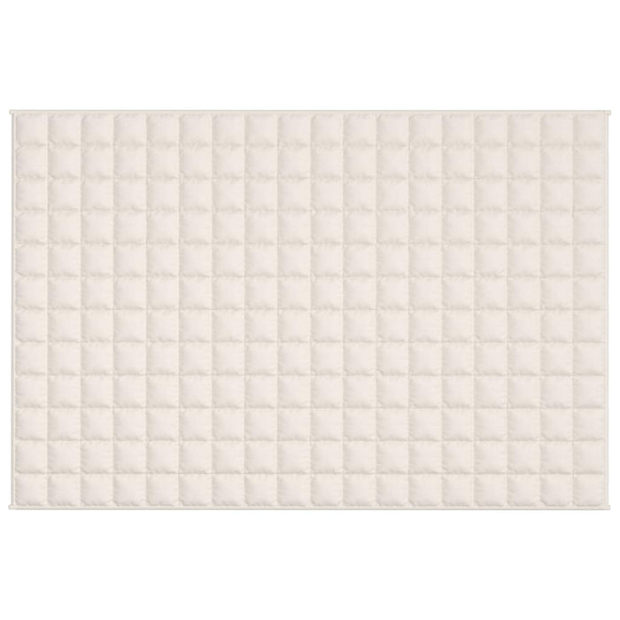 Pătură cu greutăți, crem deschis, 120x180 cm, 9 kg, textil - WALTI WALTI
