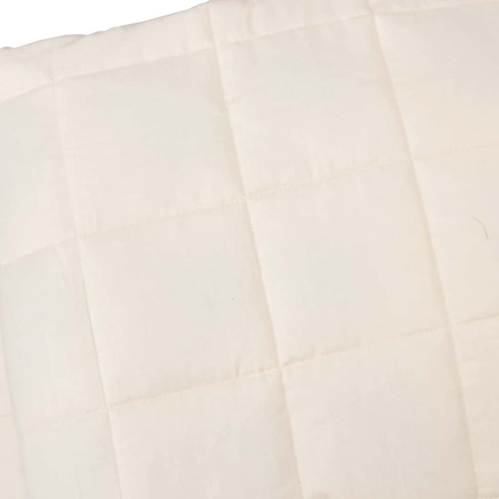 Pătură cu greutăți, crem deschis, 120x180 cm, 9 kg, textil - WALTI WALTI