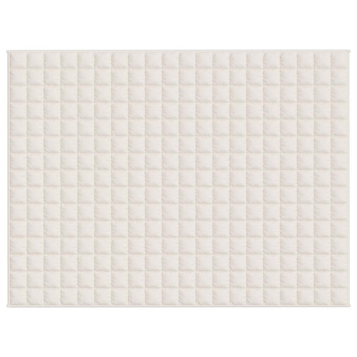 Pătură cu greutăți, crem deschis, 150x200 cm, 11 kg, textil - WALTI WALTI