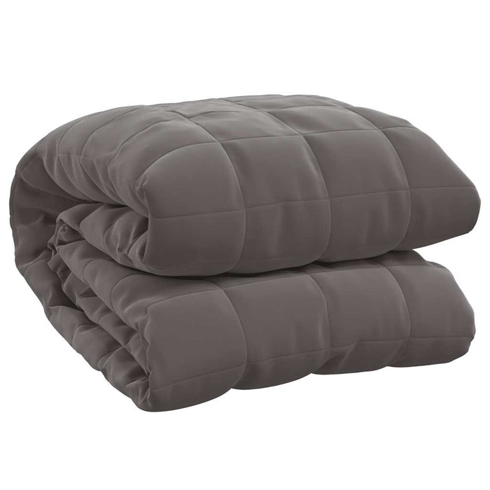 Pătură cu greutăți, gri, 150x200 cm, 7 kg, material textil - WALTI WALTI