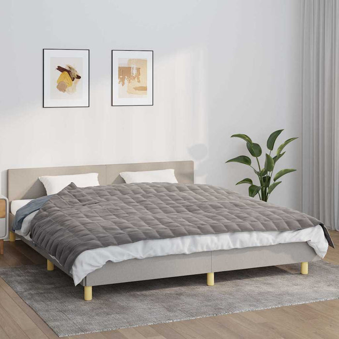 Pătură cu greutăți, gri, 155x220 cm, 7 kg, material textil - WALTI WALTI