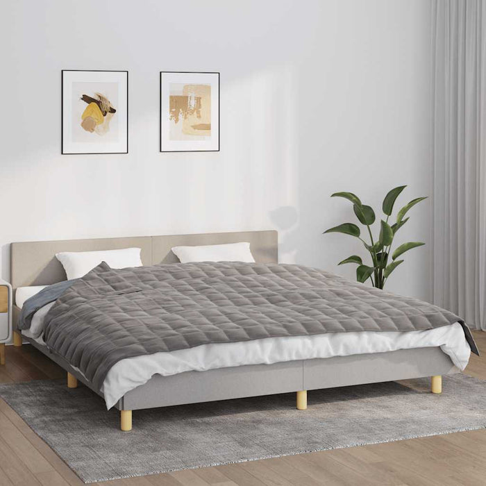Pătură cu greutăți, gri, 155x220 cm, 11 kg, material textil - WALTI WALTI