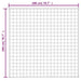 Pătură antistres, gri, 200x200 cm, 9 kg, material textil - WALTI WALTI