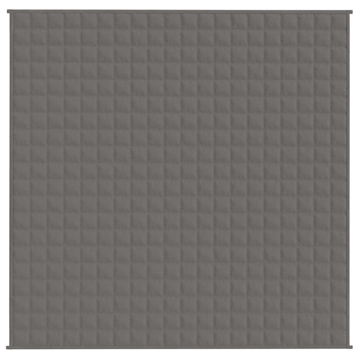 Pătură cu greutăți, gri, 200x200 cm, 13 kg, material textil - WALTI WALTI