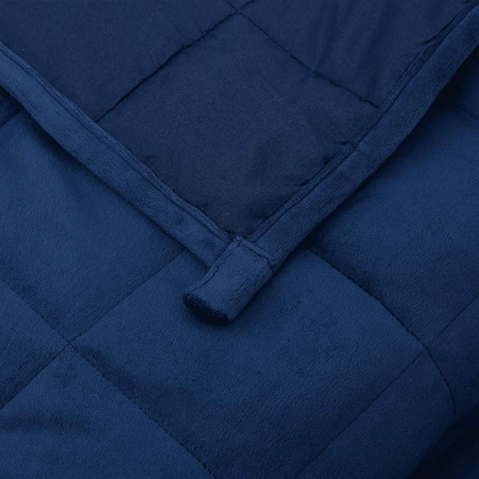 Pătură cu greutăți, albastru, 120x180 cm, 5 kg, material textil - WALTI WALTI
