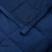 Pătură cu greutăți, albastru, 120x180 cm, 5 kg, material textil - WALTI WALTI