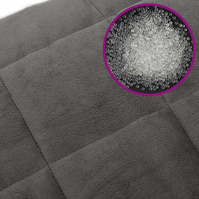 Pătură cu greutăți, albastru, 120x180 cm, 5 kg, material textil - WALTI WALTI