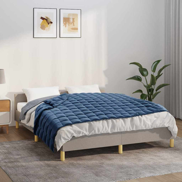 Pătură cu greutăți, albastru, 120x180 cm, 5 kg, material textil - WALTI WALTI