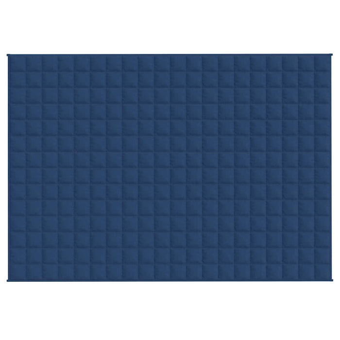 Pătură cu greutăți, albastru, 138x200 cm, 6 kg, material textil - WALTI WALTI