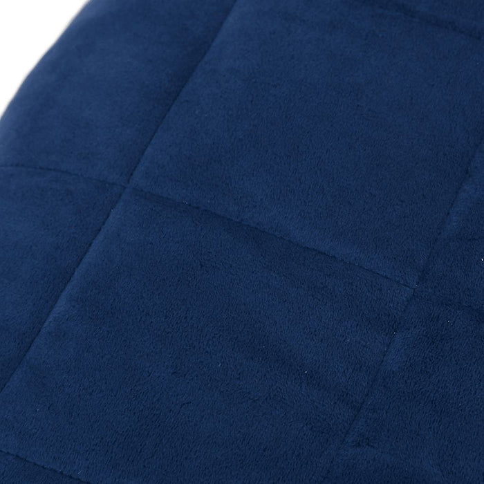 Pătură cu greutăți, albastru, 138x200 cm, 6 kg, material textil - WALTI WALTI