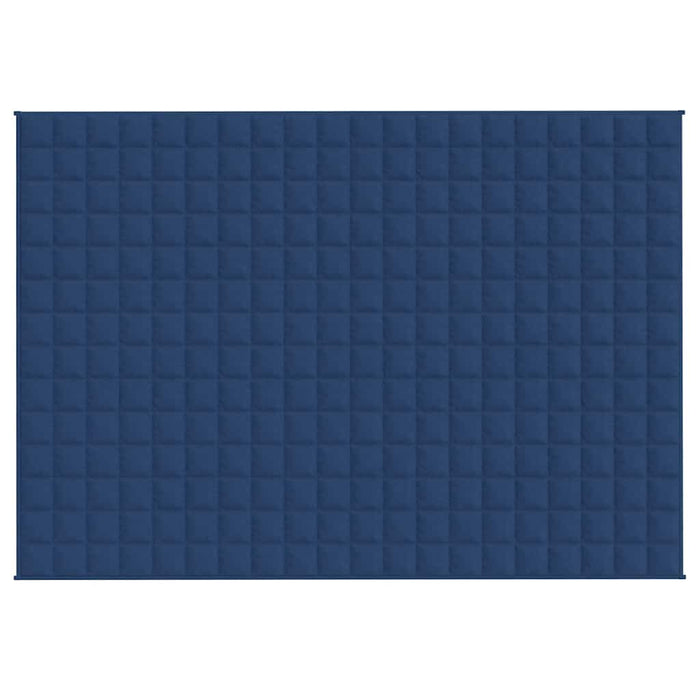 Pătură cu greutăți, albastru, 138x200 cm, 10 kg, textil - WALTI WALTI