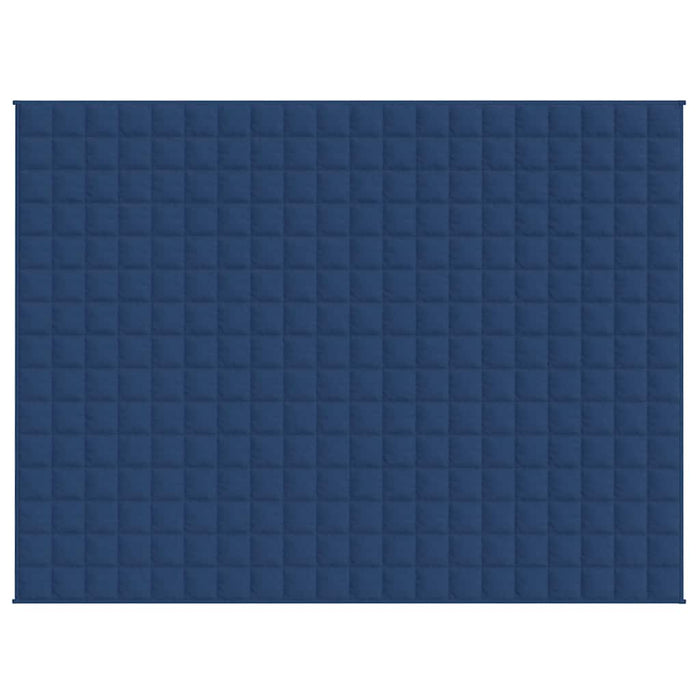Pătură cu greutăți, albastru, 150x200 cm, 7 kg, material textil - WALTI WALTI