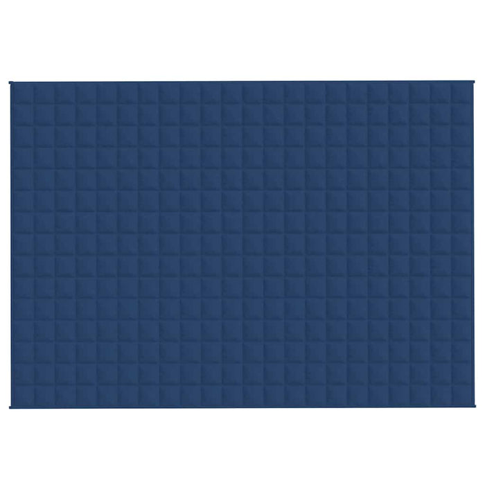 Pătură cu greutăți, albastru, 155x220 cm, 11 kg, textil - WALTI WALTI