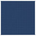 Pătură anti-stres, albastru, 200x200 cm, 13 kg, material textil - WALTI WALTI