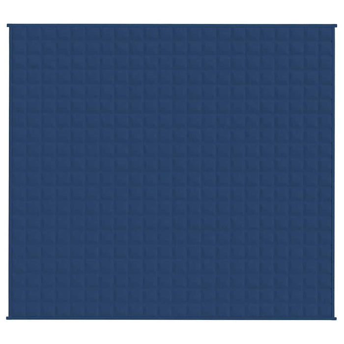 Pătură cu greutăți, albastru, 200x225 cm, 9 kg, material textil - WALTI WALTI