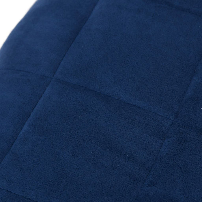Pătură cu greutăți, albastru, 220x235 cm, 11 kg, textil - WALTI WALTI
