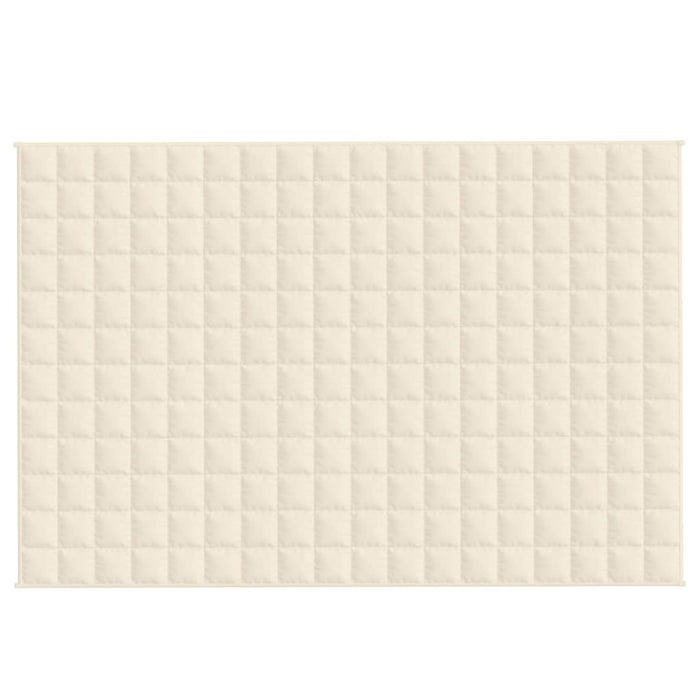 Pătură cu greutăți, crem deschis, 120x180 cm, 5 kg, textil - WALTI WALTI