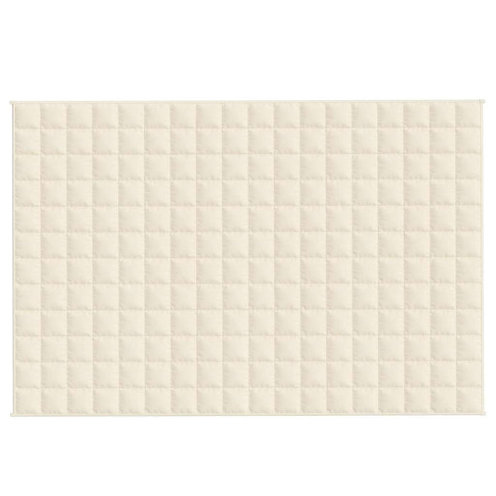 Pătură cu greutăți, crem deschis, 120x180 cm, 9 kg, textil - WALTI WALTI