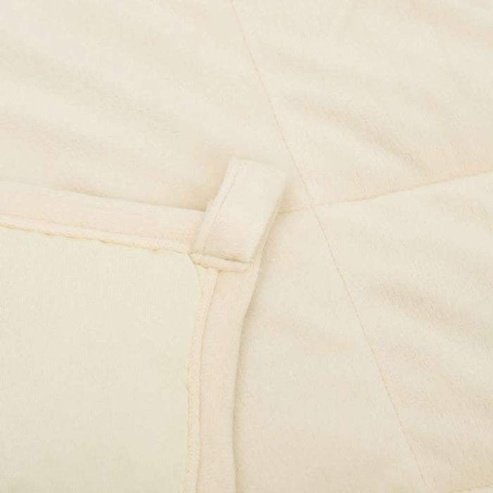 Pătură cu greutăți, crem deschis, 220x235 cm, 15 kg, textil - WALTI WALTI