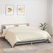 Pătură cu greutăți, crem deschis, 220x260 cm, 11 kg, textil - WALTI WALTI