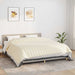 Pătură cu greutăți, crem deschis, 235x290 cm, 11 kg, textil - WALTI WALTI