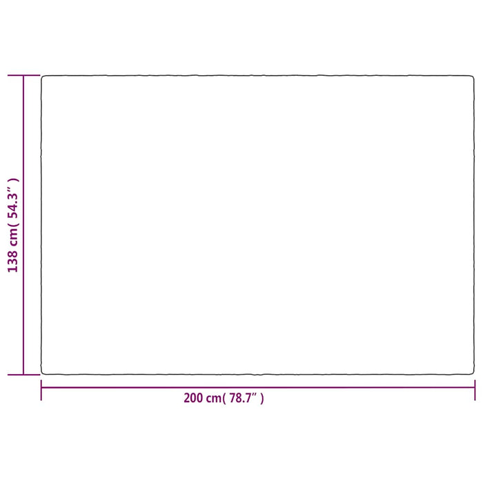 Pătură grea cu husă, gri, 138x200 cm, 6 kg, textil - WALTI WALTI