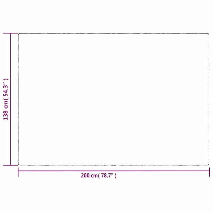 Pătură grea cu husă, gri, 138x200 cm, 10 kg, textil - WALTI WALTI