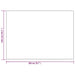 Pătură grea cu husă, gri, 150x200 cm, 7 kg, textil - WALTI WALTI