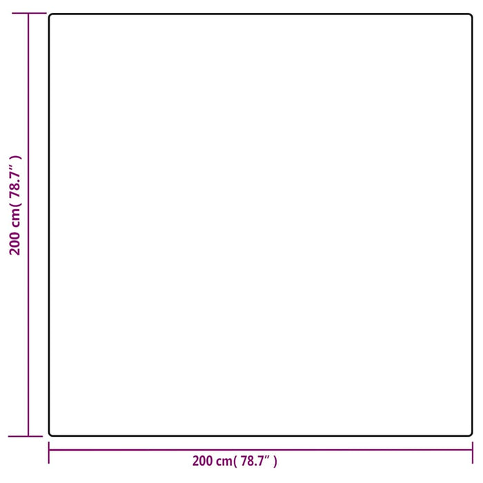 Pătură grea cu husă, gri, 200x200 cm, 9 kg, textil - WALTI WALTI