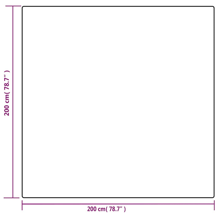 Pătură grea cu husă, gri, 200x200 cm, 13 kg, textil - WALTI WALTI