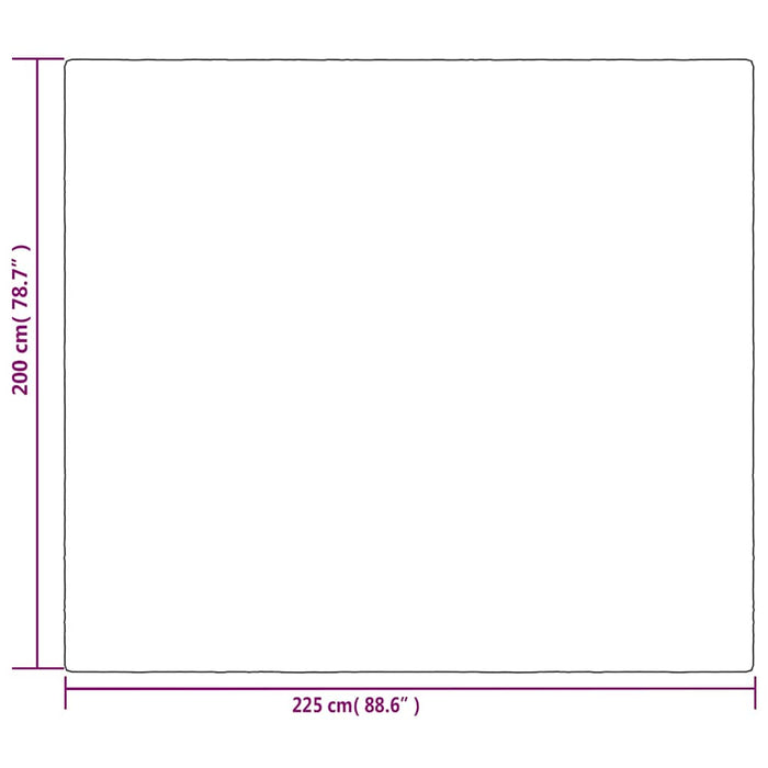 Pătură grea cu husă, gri, 200x225cm, 9 kg, material textil - WALTI WALTI