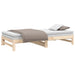 Pat de zi extensibil, 2x(80x200) cm, lemn masiv de pin - WALTI WALTI