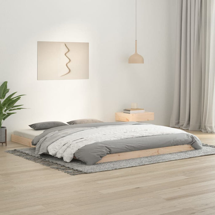 Cadru de pat, 150x200 cm King Size, lemn masiv de pin - WALTI WALTI