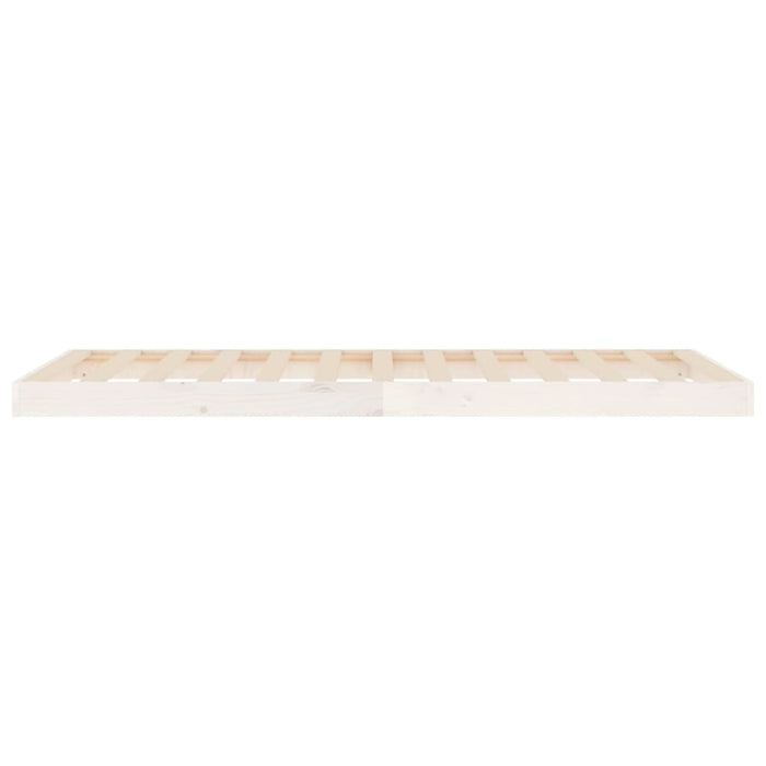 Cadru de pat, alb, 90x190 cm, single, lemn masiv de pin - WALTI WALTI