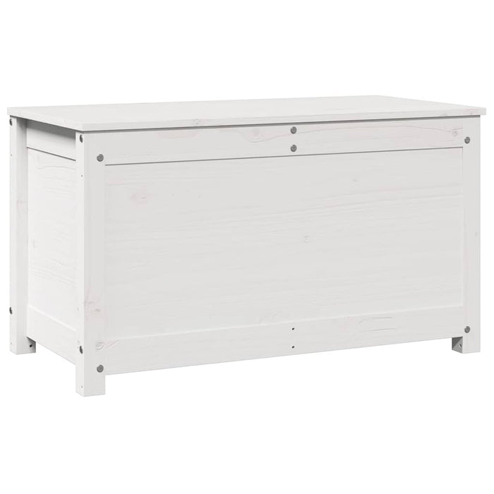 Cutie de depozitare, alb, 80x40x45,5 cm, lemn masiv de pin - WALTI WALTI