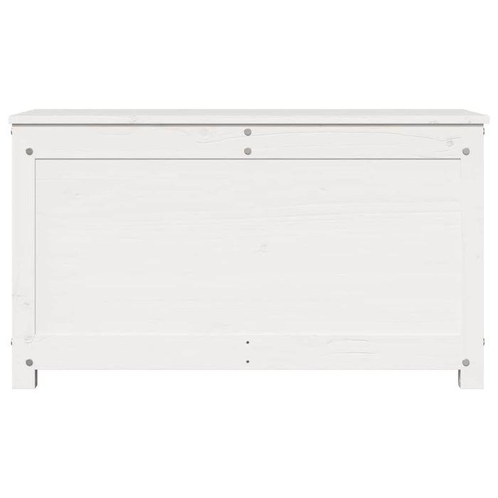 Cutie de depozitare, alb, 80x40x45,5 cm, lemn masiv de pin - WALTI WALTI