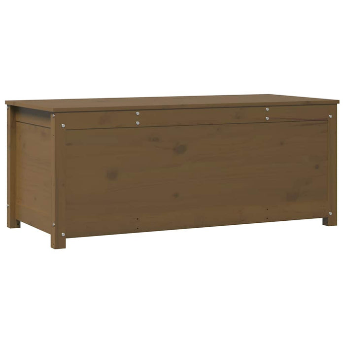 Cutie de depozitare, maro miere, 110x50x45,5 cm, lemn masiv pin - WALTI WALTI