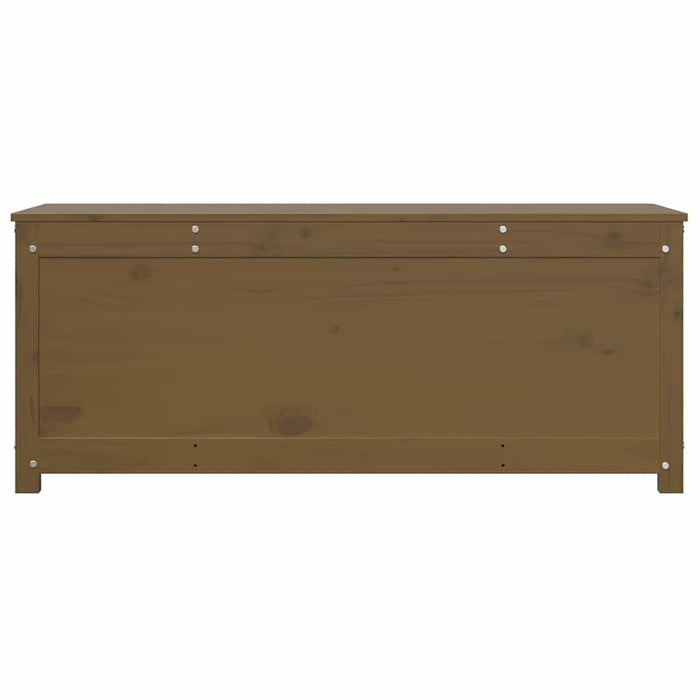 Cutie de depozitare, maro miere, 110x50x45,5 cm, lemn masiv pin - WALTI WALTI