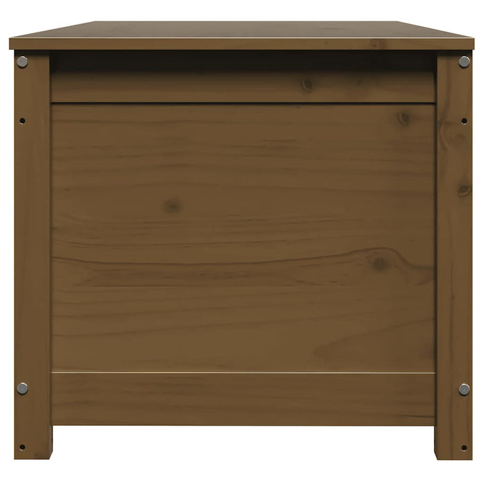 Cutie de depozitare, maro miere, 110x50x45,5 cm, lemn masiv pin - WALTI WALTI
