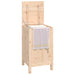 Cutie de rufe, 44x44x76 cm, lemn masiv de pin - WALTI WALTI